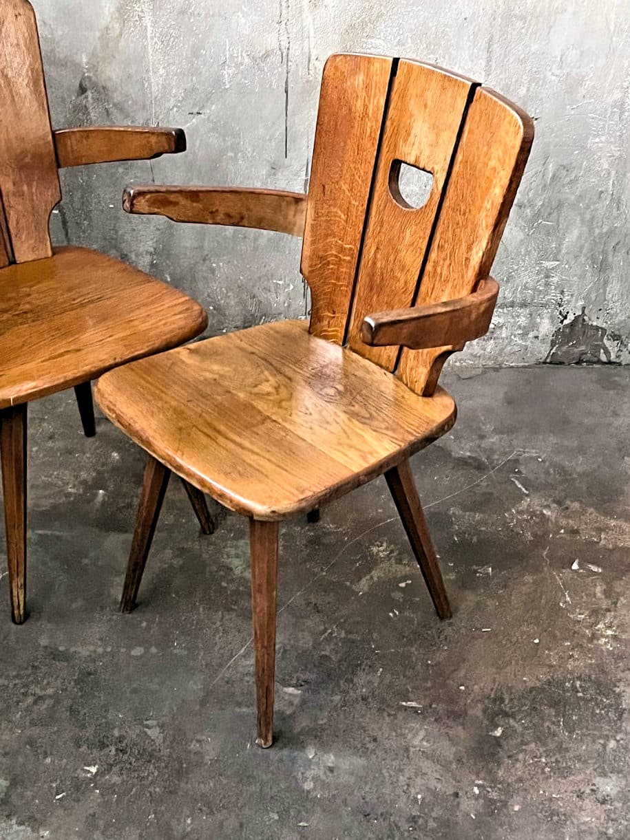 holzstuhl brutalismus design holzstuhl brutalismus design