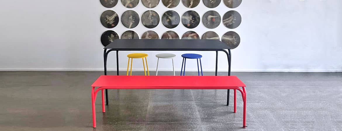 Gartenmöbel aus Metall stahl outdoor möbel stahl