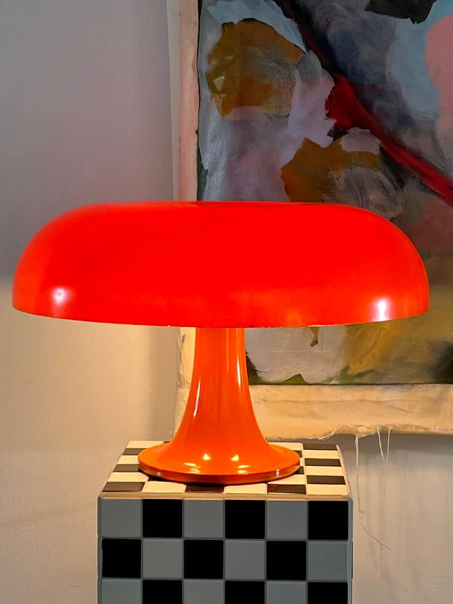 Nesso Lampe aus Fiberglas von Giancarlo Mattioli für Artemide, 1970er
