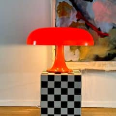 Nesso Tischlampe aus Fiberglas von Giancarlo Mattioli 1970er