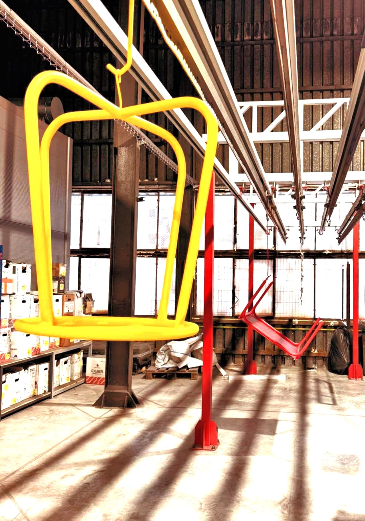 worksberlin manufactory Berlin - Industrial stool production Fabrikhocker