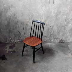 Vintage Sprossenstühle Mid Century Modern