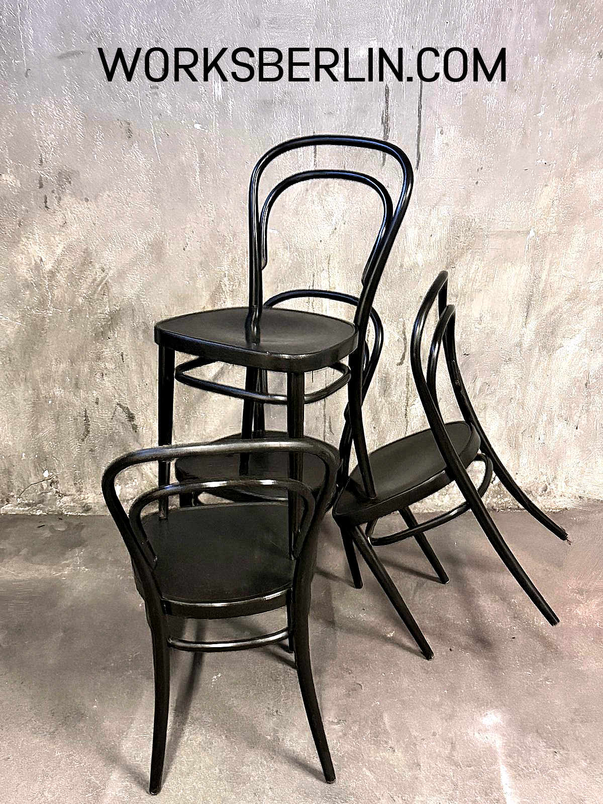 Klassische Thonet Stühle vintage 214 Klassische Thonet Stühle vintage 214