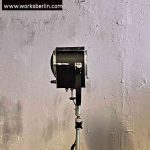 Scheinwerfer No. 2: mini filmscheinwerfer alt vintage industrial Scheinwerfer No. 2: mini filmscheinwerfer alt vintage industrial